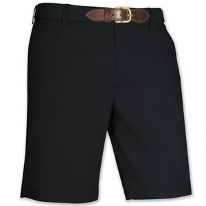 Sportif Port of Call Black Plain Front Shorts